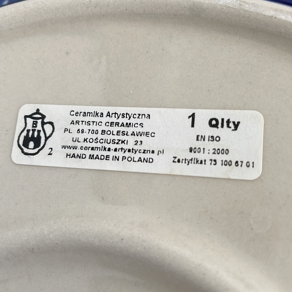 Ceramica Artystyczna Handled Baking Dish - Picture 5 of 6